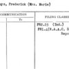 Van Nuys, Frederick (Mrs. Marie)