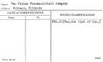 Van Pattern Pharmaceutical Company