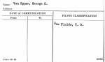 Van Ryper, George S.