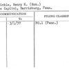 Van Sickle, Henry K. (Hon.)
