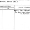 Van Sinderen, Adrian (Mrs.)