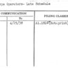 Varitype Operators- Late Schedule