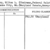 Veasey, Milton L. (Chairman, Federal Relations, )