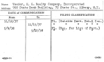 Veeder, H.G. Realty Company, Incorporated