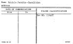 Vehicle Permits--Demolition