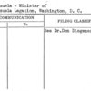 Venezuela - Minister of