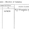 Venezuela - Minister of Industry