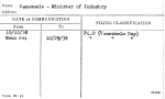 Venezuela - Minister of Industry