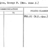 Vermilyea, George P. (Mrs. Anne J.)
