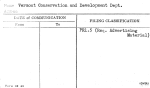 Vermont Conservation and Development Dept.