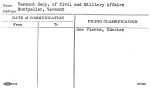 Vermont Secy. of Civil and Military Affairs
