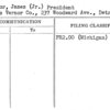 Vernor, James (Jr.) President