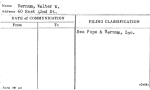 Vernum, Walter W.