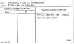 Verrando, Italo E. (Commander)