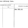 Veterans Advisory Comm.