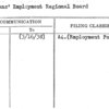 Veterans' Employment Regional Board