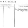 Vetter, F.C. (President)
