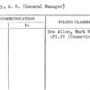 Vicary, A.R. (General Manager)
