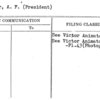 Victor, A.F. (President)