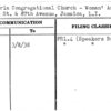 Victoria Congregational Church - Woman' Auxiliary of