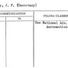 Victory, J.F. (Secretary)