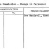 Virginia Commission - Change in Personnel