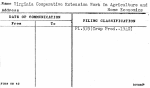 Virginia Cooperative Extension Work in Agriculture and Home Economics