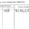 Virginia State Corporation Commission