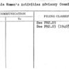 Virginia Women's Activities Advisory Committee