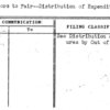 Visitors to Fair--Distribution of Expenditures