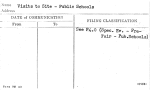 Visits to Site - Public Schools