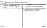 Vitacultural Industries, Inc.