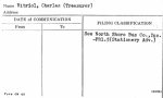 Vitriol, Charles (Treasurer)
