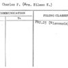 Vogel, Charles P. (Mrs. Eileen K.)