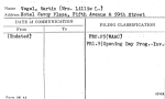 Vogel, Martin (Mrs. Lillie L.)