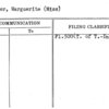 Vollmer, Marguerite (Miss)