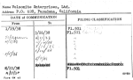 Volsonite Enterprises, Ltd.