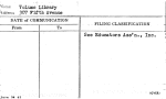 Volume Library