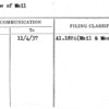 Volume of Mail