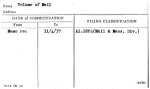 Volume of Mail