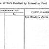 Volume of Work Handled by Promotion Pool