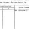 Volunteer Firemen's National Muster Day