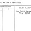 Vom Rath, William H. (President)