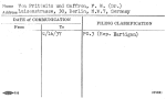 Von Prittwitz und Gaffron, F.W. (Dr.)