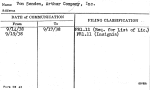 Von Senden, Arthur Company, Inc.