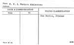W.P.A. Workers Admissions