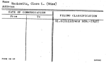 Wackowitz, Clare L. (Miss)