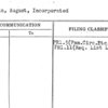 Waeldin, August, Incorporated