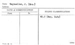 Wagmueller, J. (Mrs.)