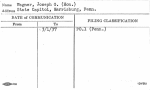 Wagner, Joseph G. (Hon.)